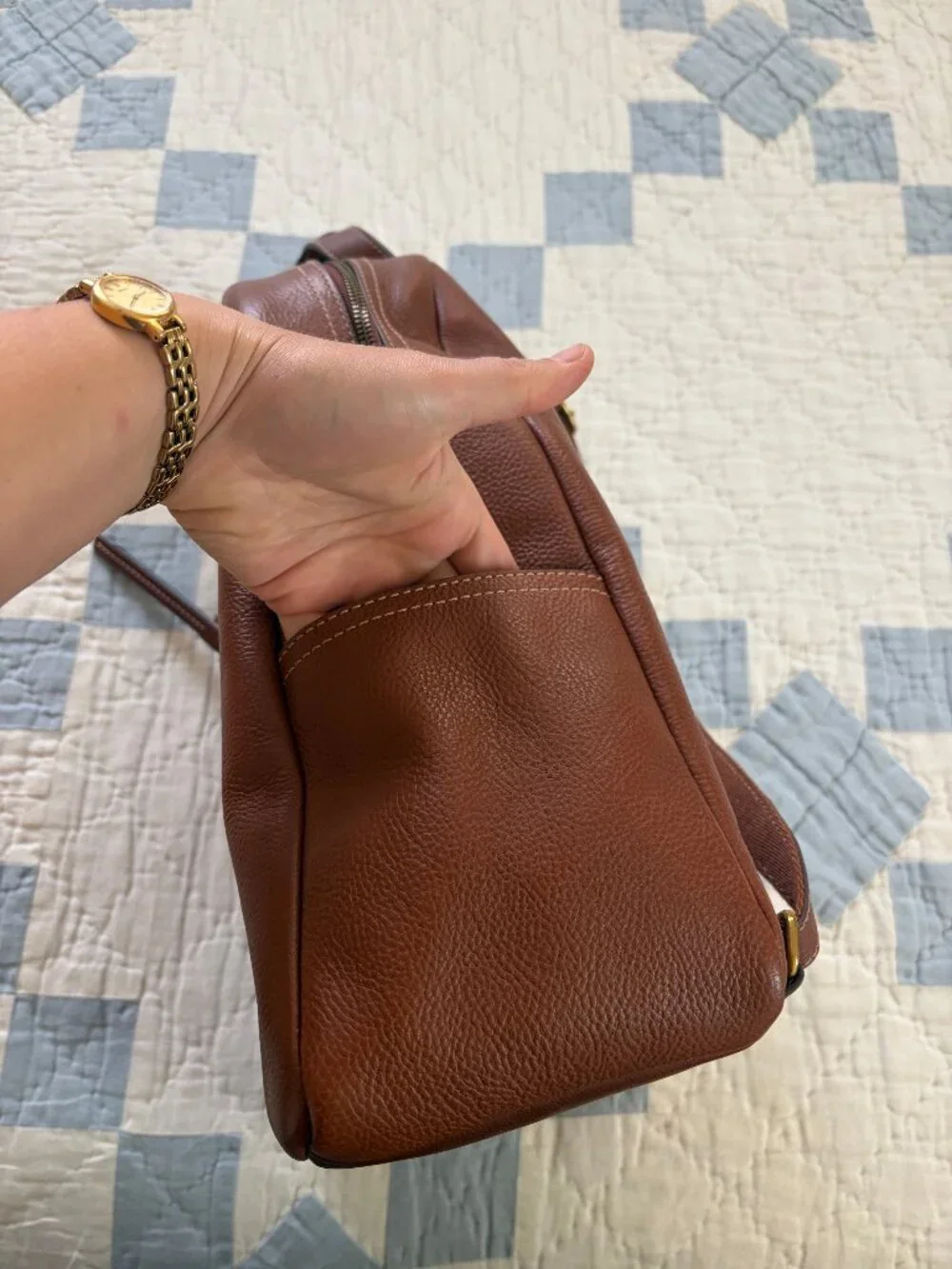 NWT Fossil Megan Leather Backpack